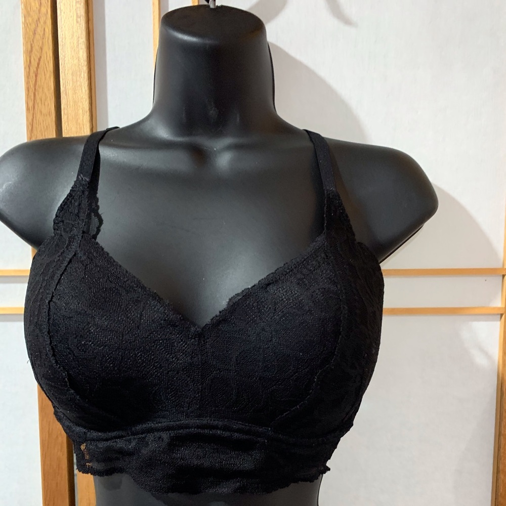 PINK BY VS LACE BRALETTE SZ S(D-DD)